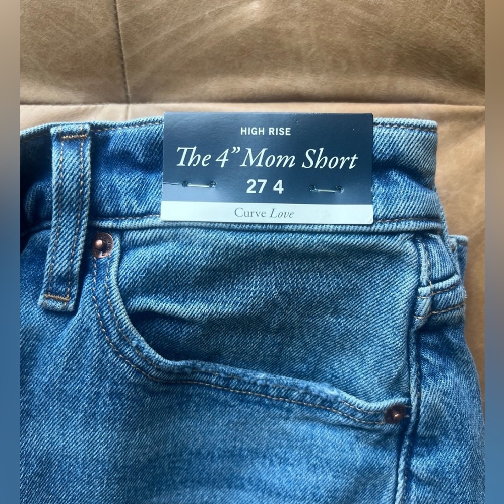 Abercrombie and Fitch Curve Love Mom Shorts